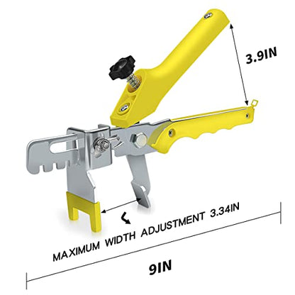 Tile Leveling System with Plier