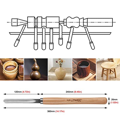 Professional Wood Turning Chisel 8 pcs Set