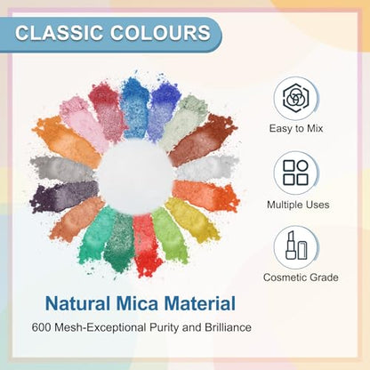 10g 0.35oz Cosmetic Grade Mica Powder