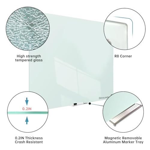 Magnetic Glass Whiteboard