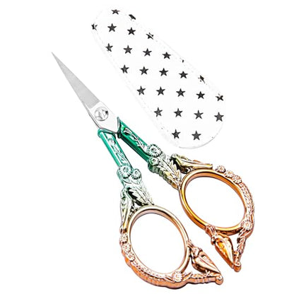 Small Embroidery Scissors with Cover