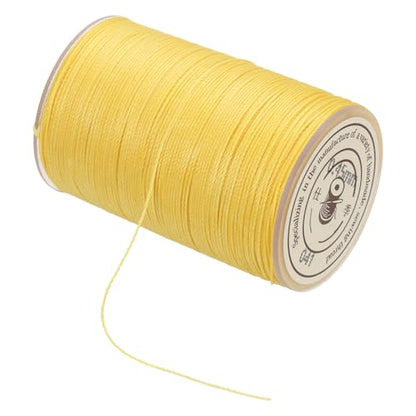 Waxed Cord 0.45mm Waxed Thread 87 Yard Wax String Leather Cord for Bracelet Making