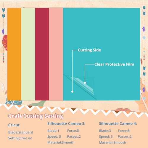 Boho Heat Transfer Vinyl (23 Count)