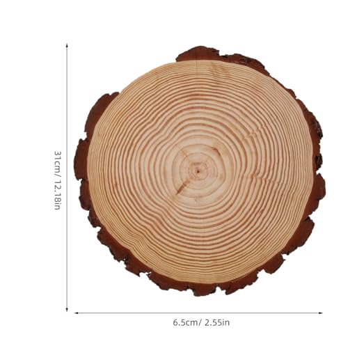 Wooden Garden Stepping Stones Outdoor for Walkway Decorative Wood Pathway Stones for DIY Garden Projects and Pathmaker