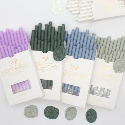 Sage Green Wax Seal Sticks 20pcs (20 Count)