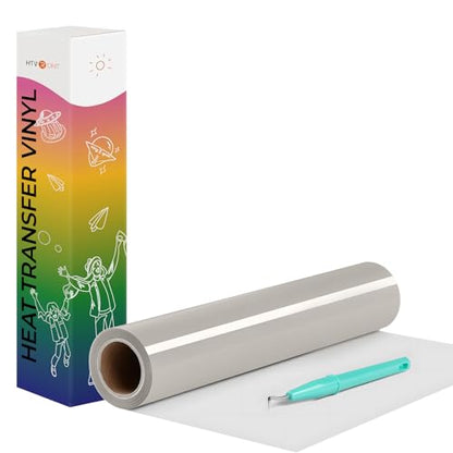 Heat Transfer Vinyl Grey HTV Rolls