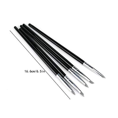 20Pcs Silicone Clay Sculpting Tool Clay Shaping Modeling Wipe Out Tools (20 Count)
