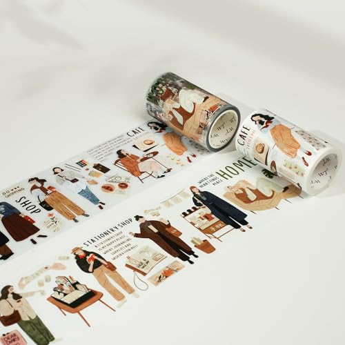 Pre Cut Planner's Day 1 PET Tape