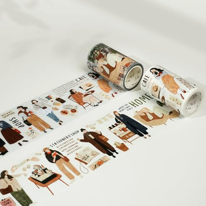 Pre Cut Planner's Day 1 PET Tape