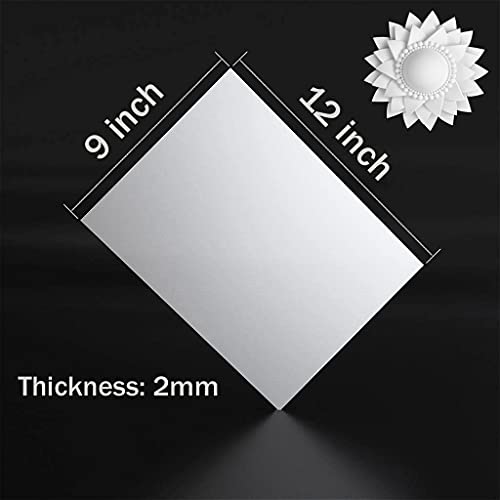 Foam Sheets Crafts White 9x12 Inch 2mm Eva Color Craft Foam Paper for Crafts Project Preschoolers Classroom Scrapbooking DIY Cosplay (10 Count)