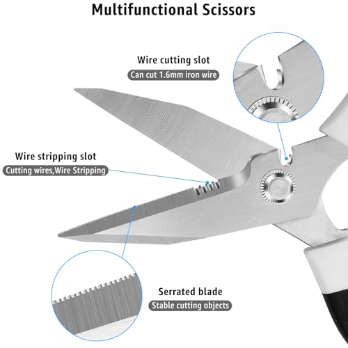 Utility Scissors All Purpose heavy duty 8