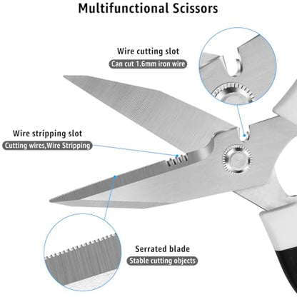 Utility Scissors All Purpose heavy duty 8