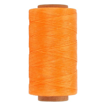 284 Yard Flat Waxed Thread 150D 1mm Leather Sewing Cord for Repairing Shoes Bags Wallets Jewelry Making DIY Leather Craft