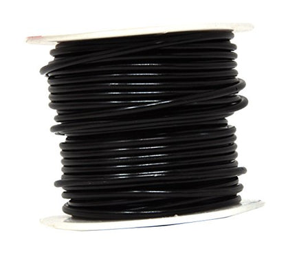 12 Gauge Silver Tone Black Anodized Aluminum Craft Wire