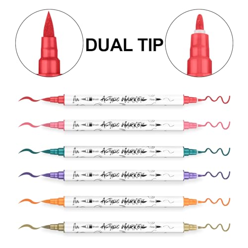 36 Colors Fine and Brush Dual (36 Count)