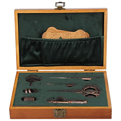 Vintage Embroidery Scissors Set (16 Count)