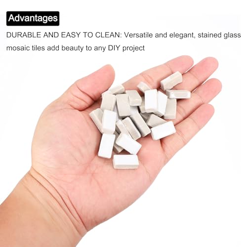 250g Ceramic Mosaic Tiles for Crafts Bulk