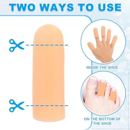 Gel Finger Cots 2"x0.67" (20 Count)