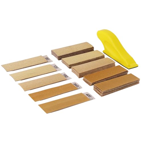 Mini Detail Sander for Wood (50 Count)