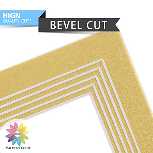 Mat Board Center 10 Pack 5x7 Photo Mats for 4x6 Picture