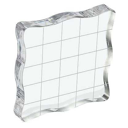 2" x 2" Acrylic Stamp Block
