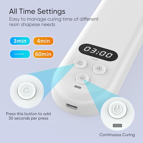 Cordless UV Light for Resin