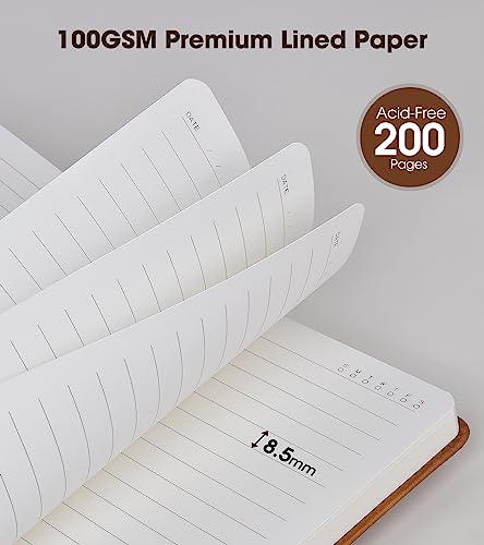 Lined Notebook with Pen