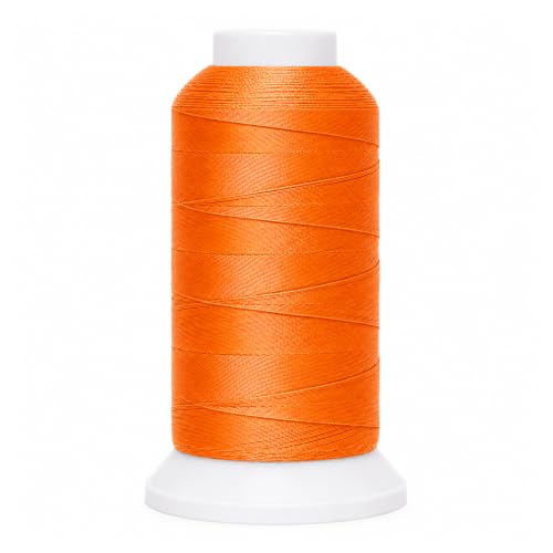 Orange Tex 70 Polyester Heavy Duty Thread for Upholstery