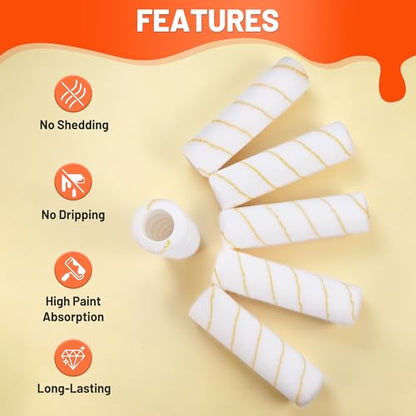 7PCS House Paint Roller Kit