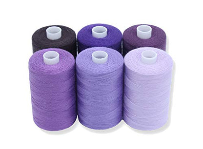 Sewing Thread in Purple Color Tones (18000 Foot)