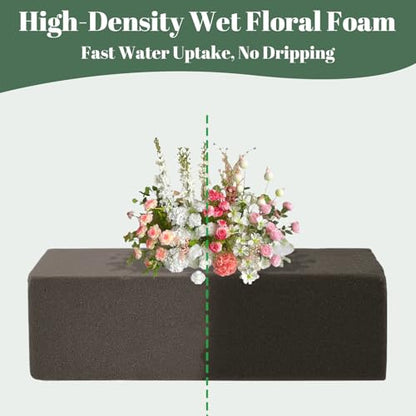 30 Pack Floral Foam Blocks for Fresh and Artificial Flowers