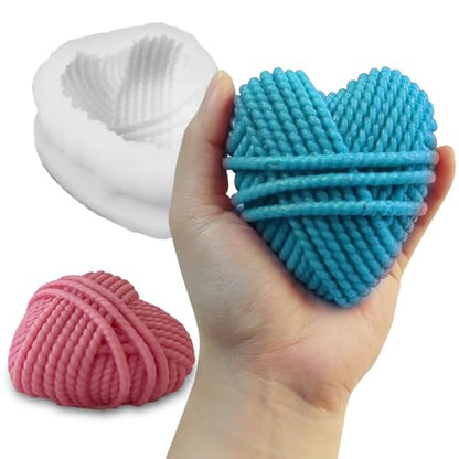 Valentine's Day Silicone Candle Soap Mold