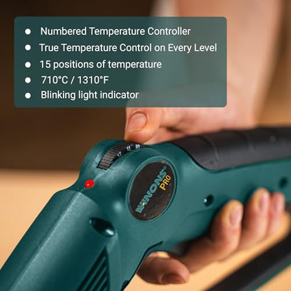 300W Hot Knife Foam Cutter with Sled and Ruler