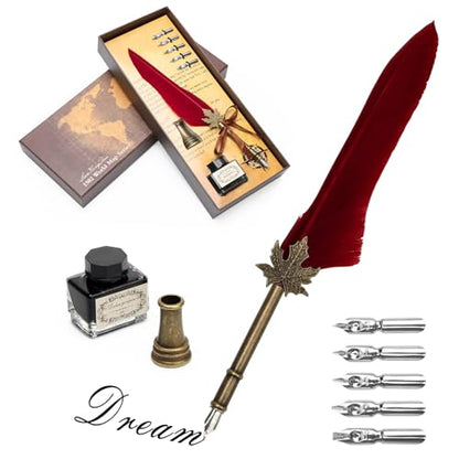 Quill Pen and Ink Set (8 Count)