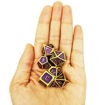 Metal DND Dice Set