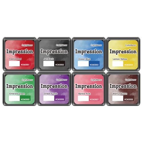 Mini Smudge Ink Pads for Stamps