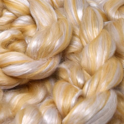 Merino Silk Luxe Tonal Designer Blend. Superfine Merino