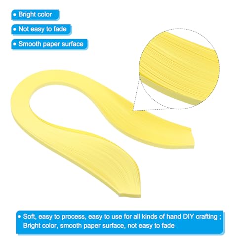 Quilling Strips Paper 600pcs 5mm 39cm Origami Paper Quilling Kits for Art DIY Craft Christmas