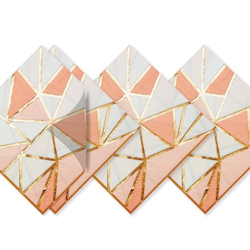 80 Pack Napkins Disposable Paper Towel Cocktail Dinner Party Decoration (80 Count)
