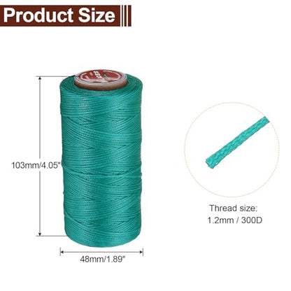 Flat Leather Sewing Waxed Thread
