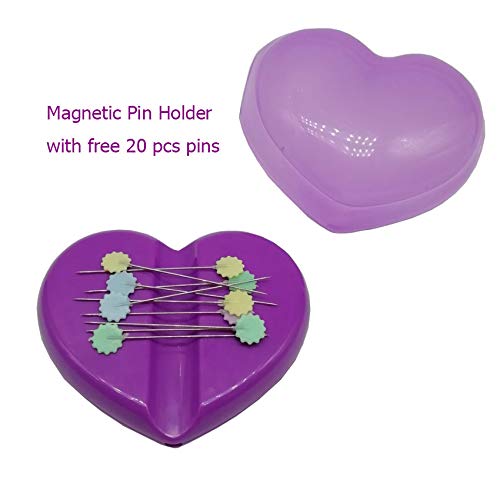 Magnetic Pin Cushion with 20pcs Sewing Pins