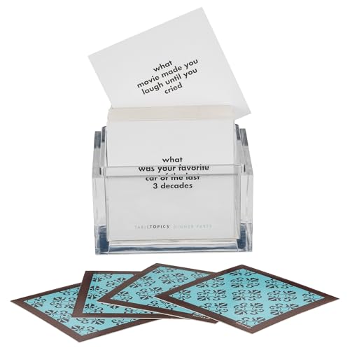 Dinner Party Conversation Cards for Adults to Enjoy Getting to Know Each Other