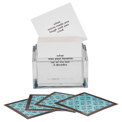 Dinner Party Conversation Cards for Adults to Enjoy Getting to Know Each Other