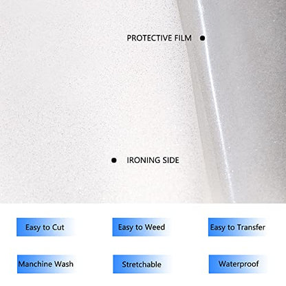 Iron on Vinyl 12Inch by 25ft Roll
