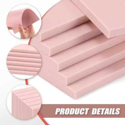 6 PCS 8"x6" Soft Linoleum Blocks for Printmaking & Stamp Making (6 Count)