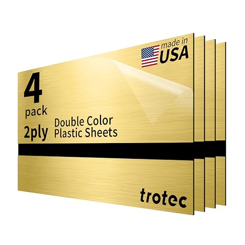 Metallic Looking Acrylic Sheet (4 Count)