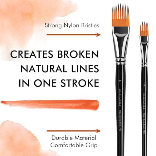 5 PC Grainer Brush Set for Wood Grain