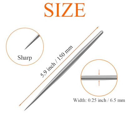 6 PCS Clay Needle Tools Sculpting Ceramics Modeling Carving Tools for Model Clay Supplies (6 Count)