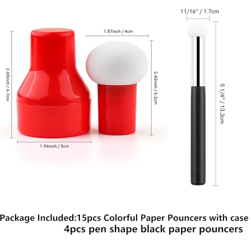 23PCS Sets Ink Applicator with Storage Cases