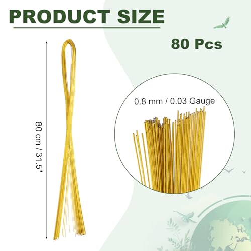 32 Inch 22 Gauge Floral Stem Wire